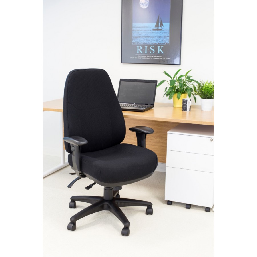 Panther Fabric 24 Hour Use Posture Chair